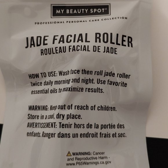 My Beauty Spot Jade Facial Roller Relieve Sooth Skin Professional Personal Care - Picture 6 of 10